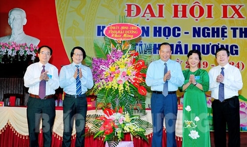 Đại hội đại biểu Hội Văn học nghệ thuật tỉnh Hải Dương lần thứ IX 